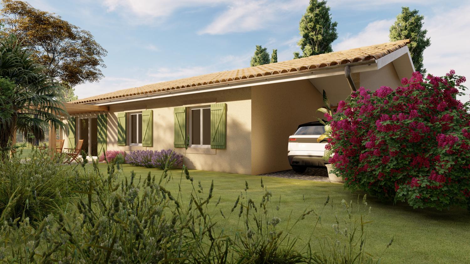  for sale new construction home Masseube Gers 2