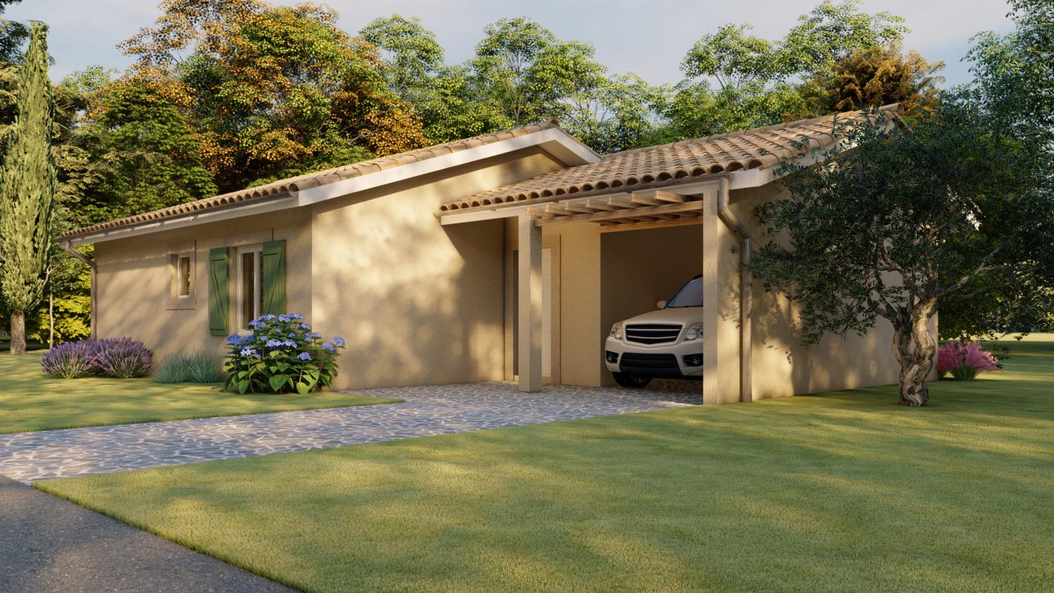  for sale new construction home Masseube Gers 7
