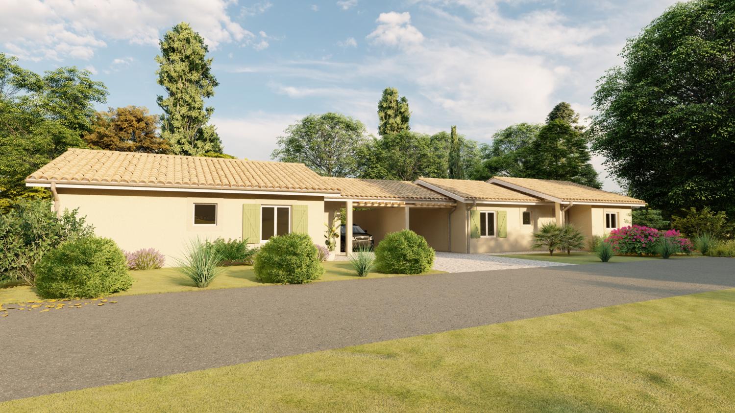  for sale new construction home Masseube Gers 5