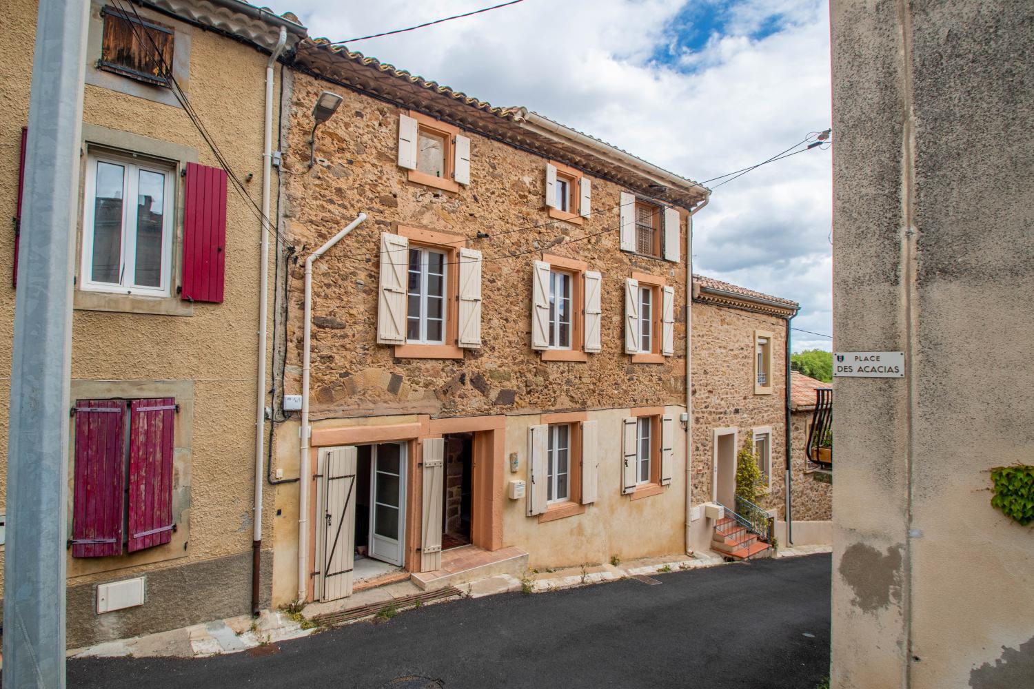  for sale village house Boutenac Aude 1