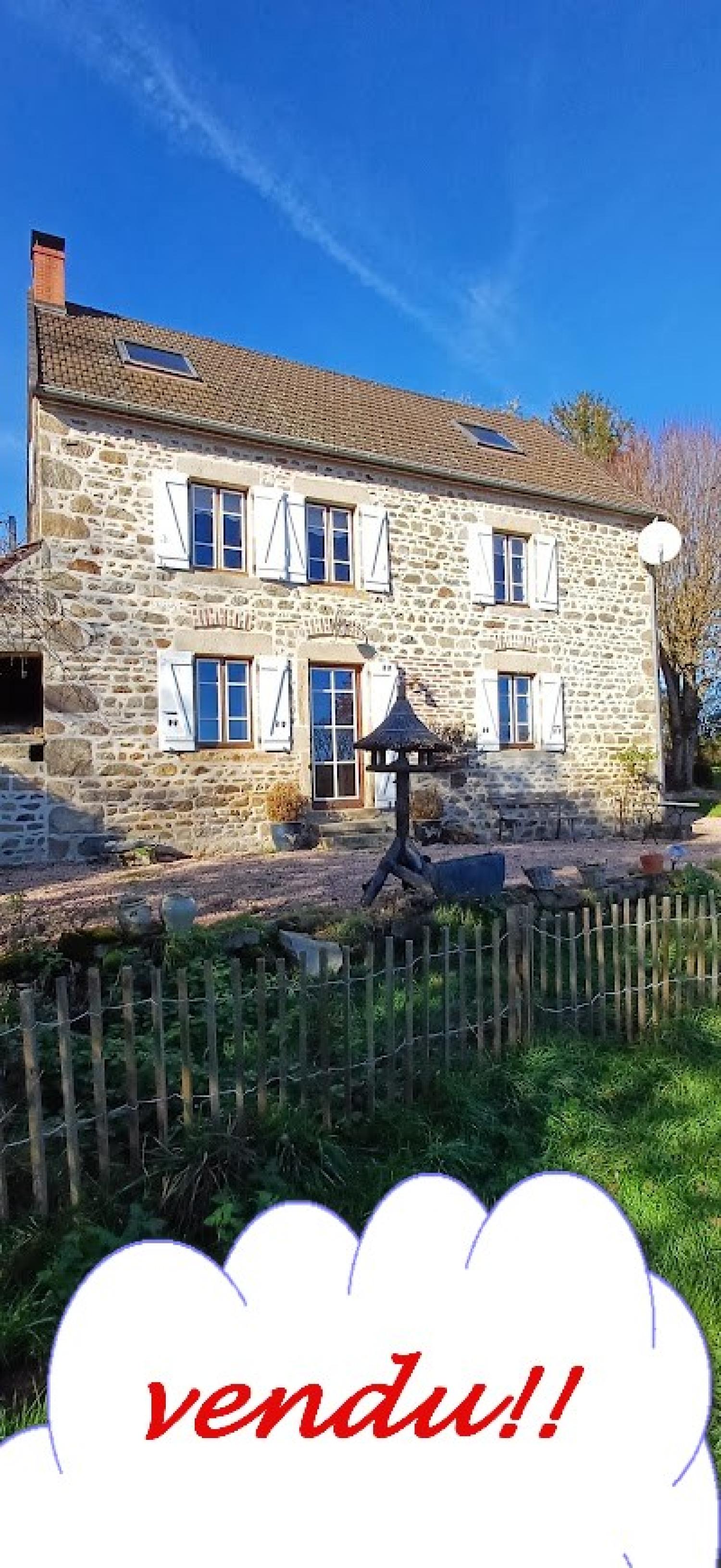 for sale house Pionsat Puy-de-Dôme 1