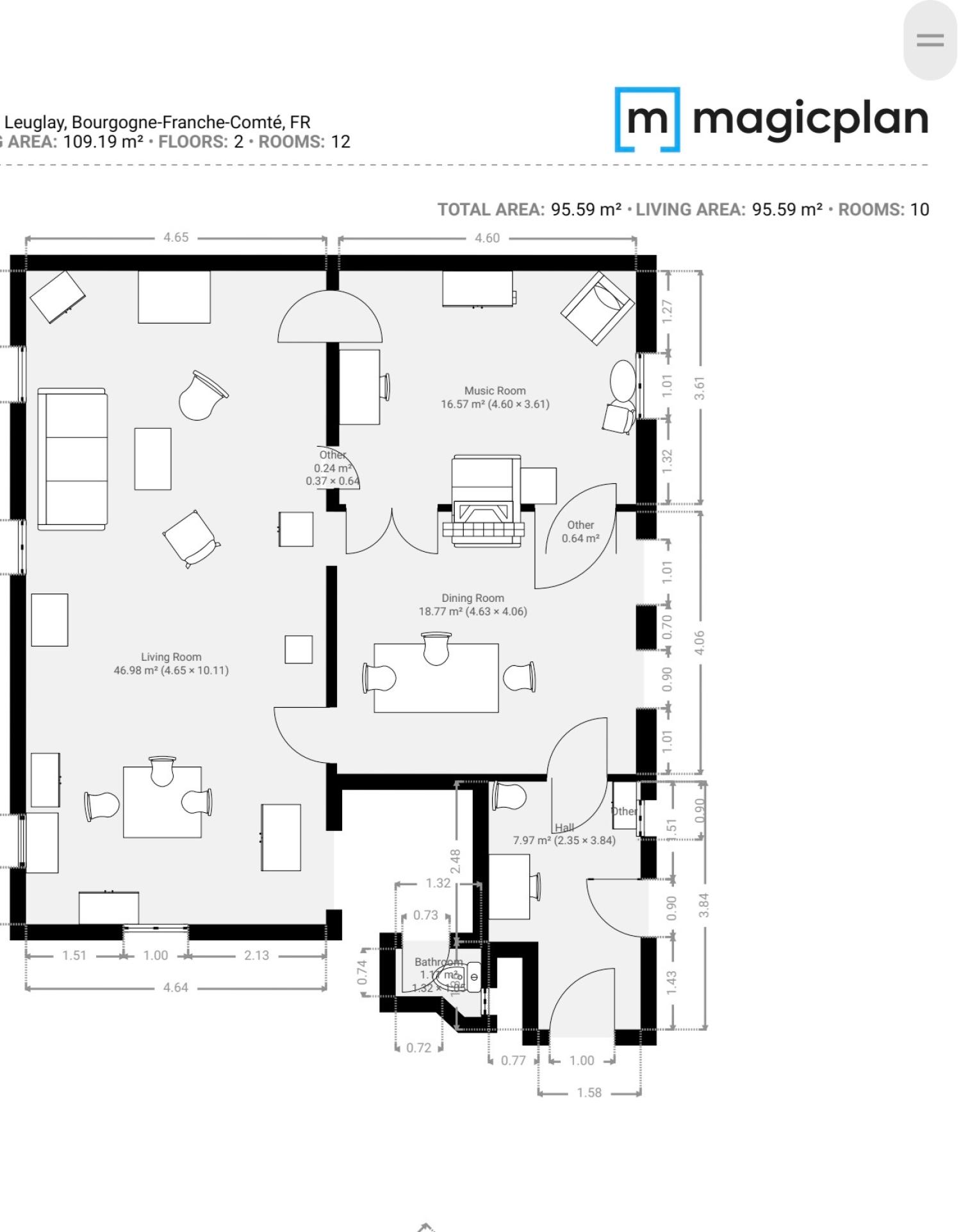 for sale village house Leuglay Côte-d'Or 14