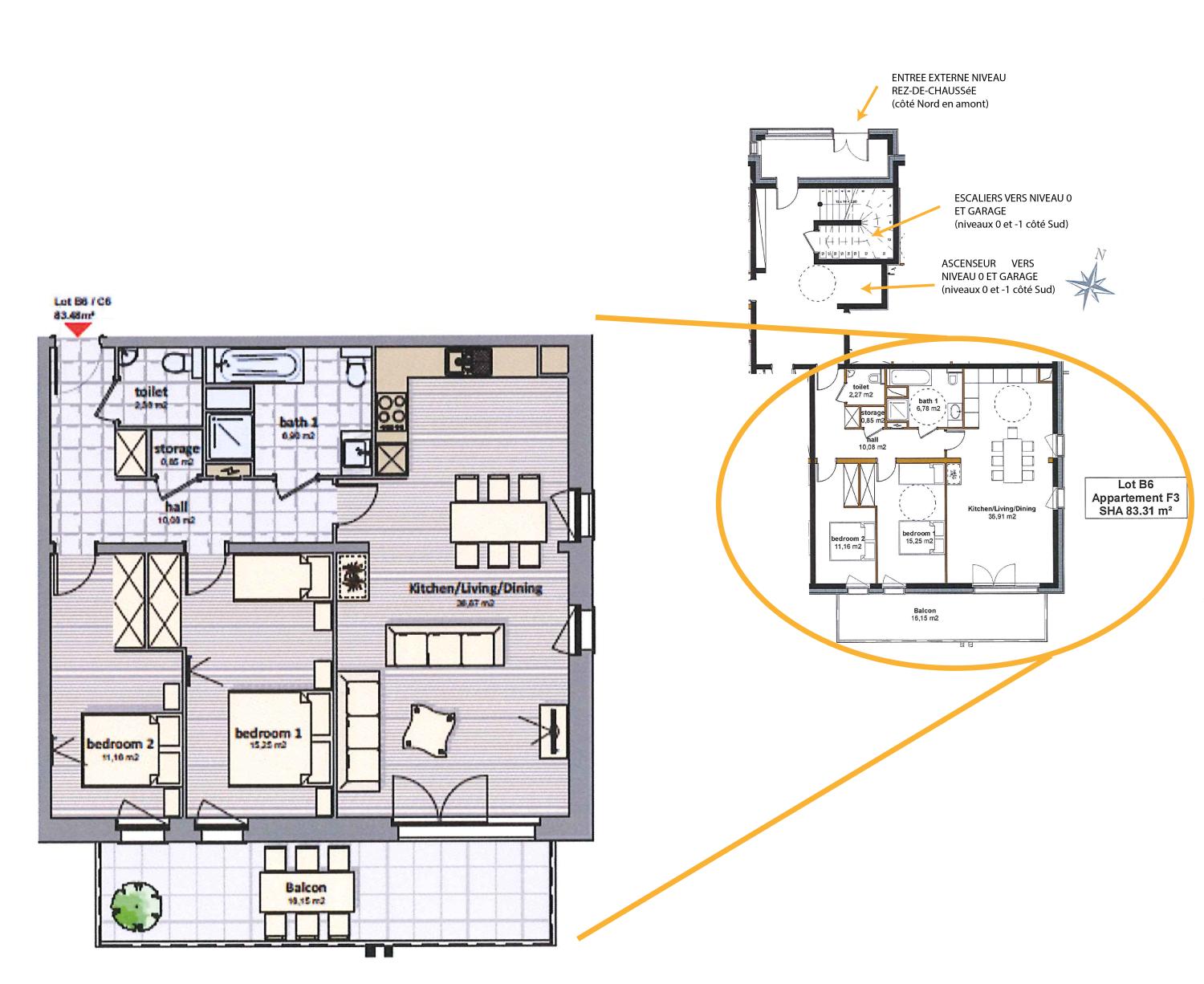 for sale apartment Abondance Haute-Savoie 3